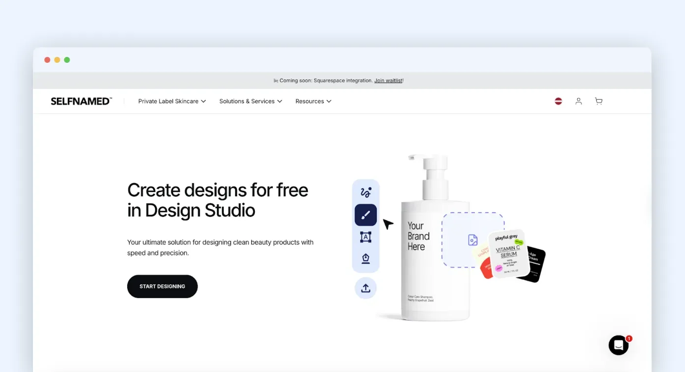 Selfnamed's design studio.