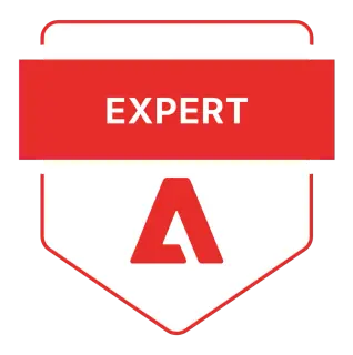 Adobe Certified Expert badge