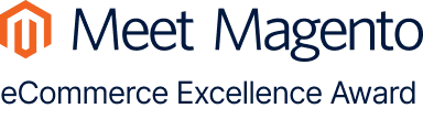 Meet Magento eCommerce Excellence Award badge.