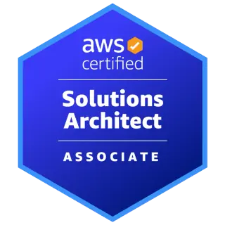 AWS Certified Solutions Architect – Associate badge