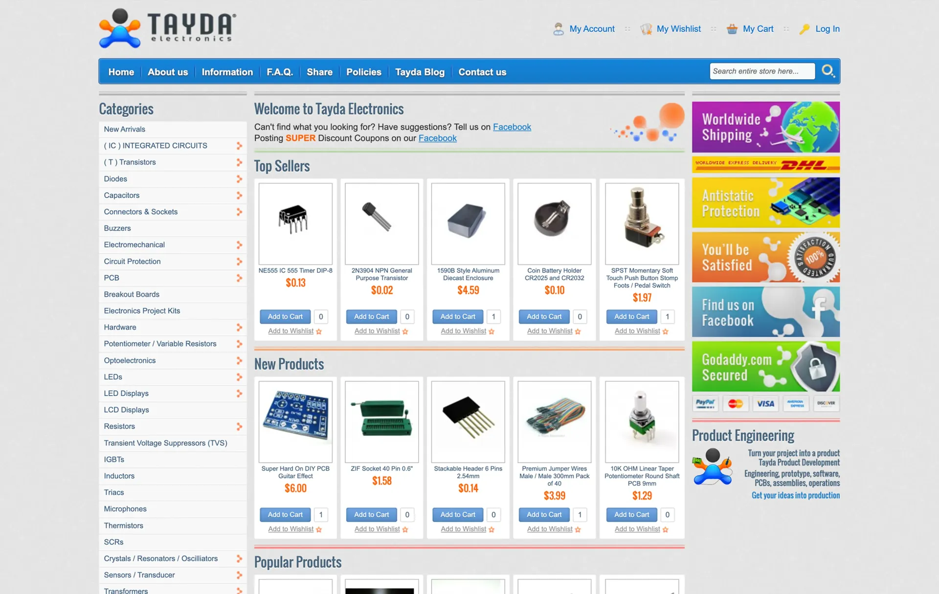Before redesign