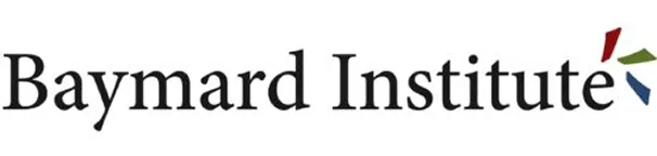 Baymard Institute logo with colored angled shapes to the right of the text.