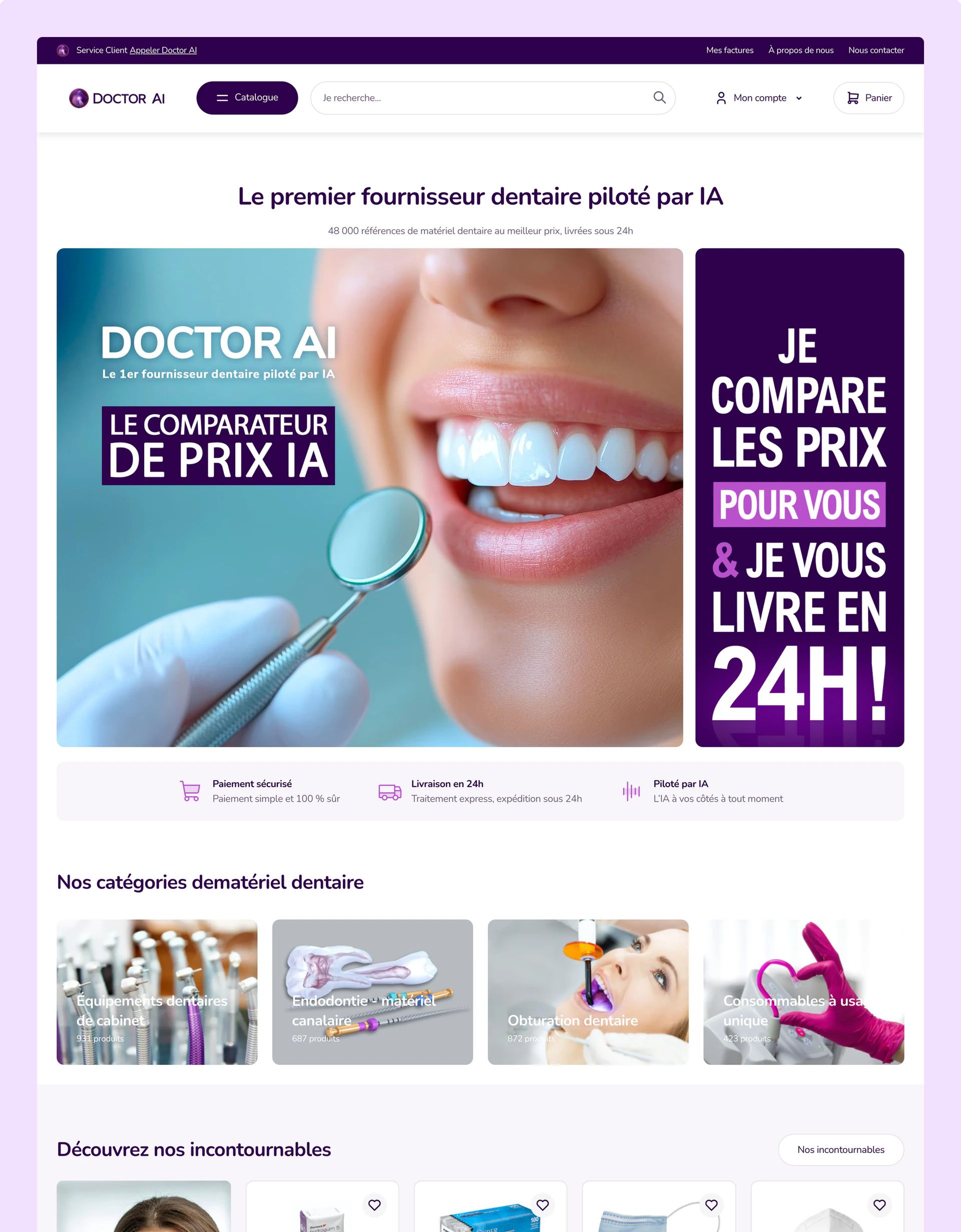 The Doctor AI homepage