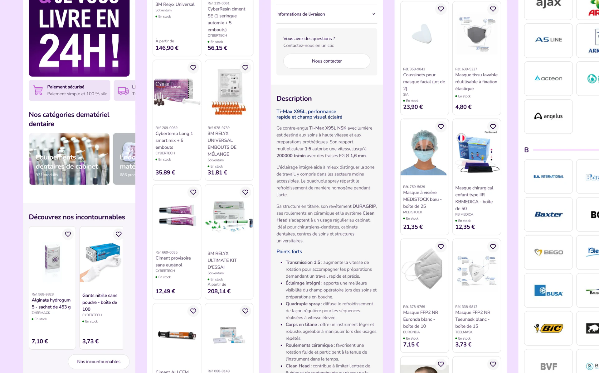 Doctor AI pages on mobile, continued