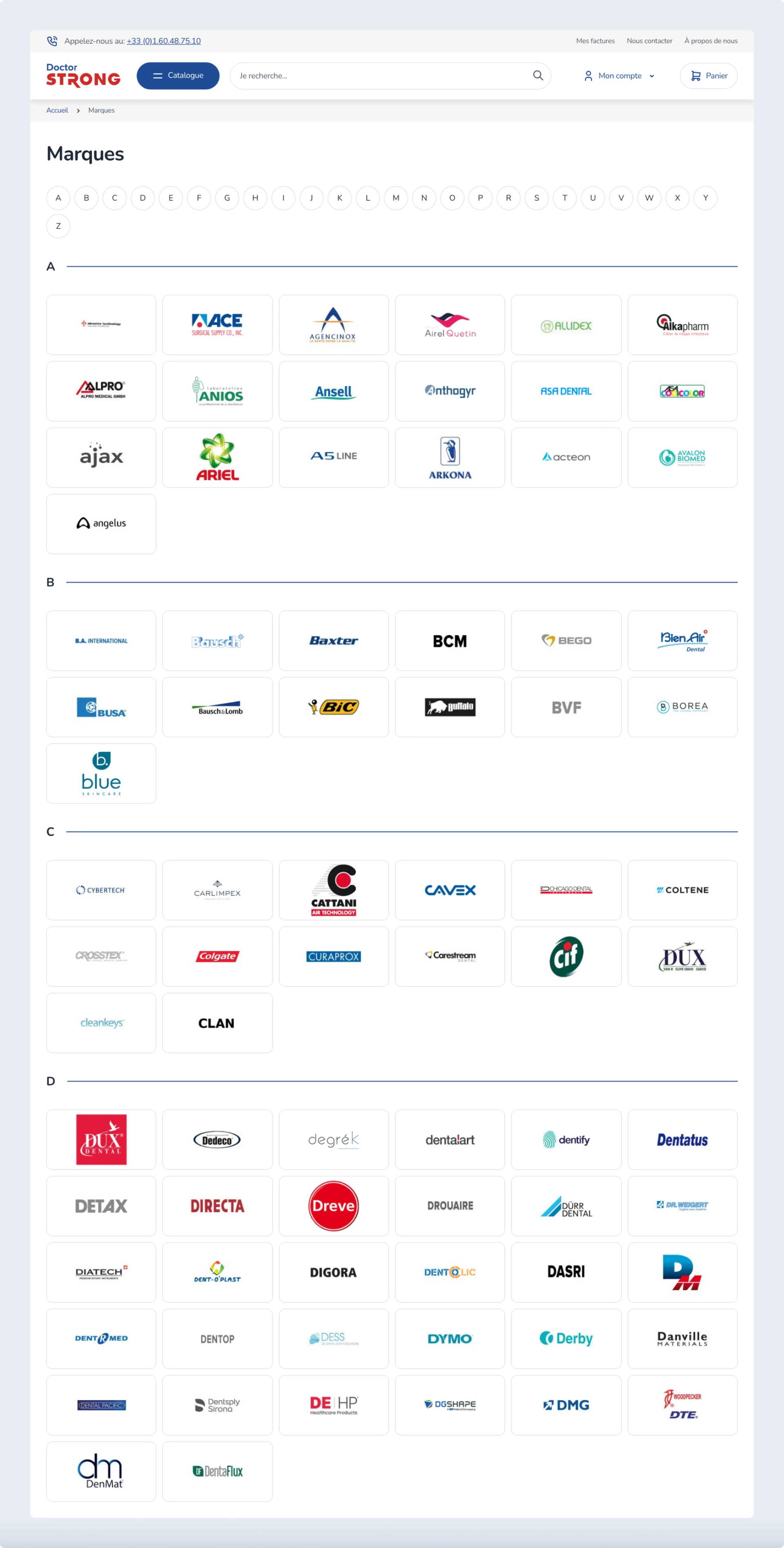 The Doctor Strong brand directory