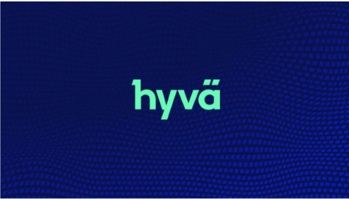 A Hyvä brand banner open in the editor