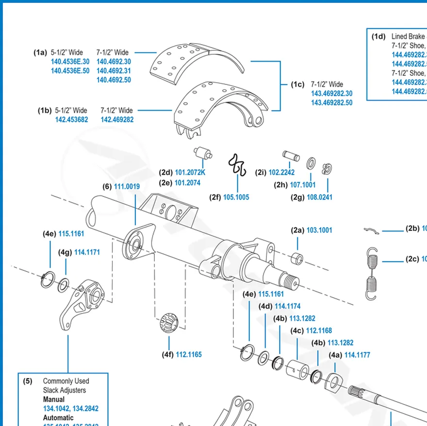 Exploded parts diagram with fitment data