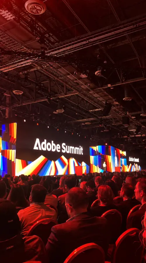 Audience at Adobe Summit