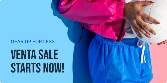Venta sale starts now