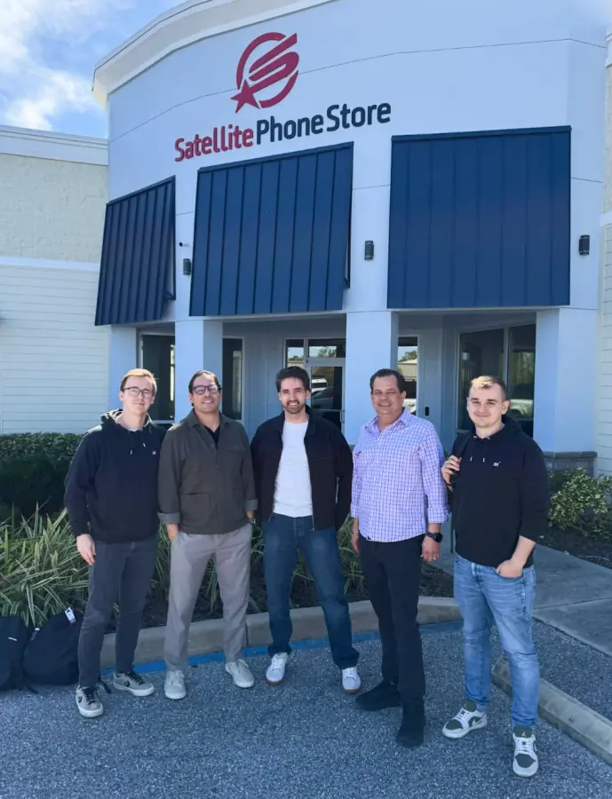Magebit team visiting a client storefront