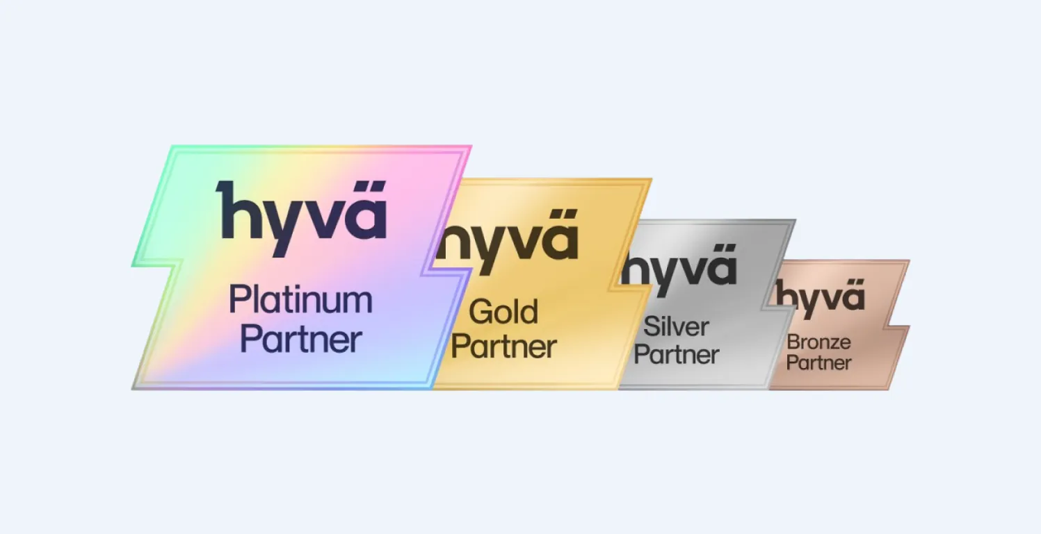 Hyvä Platinum, Gold, Silver, and Bronze Partner tiers for Adobe Commerce agencies