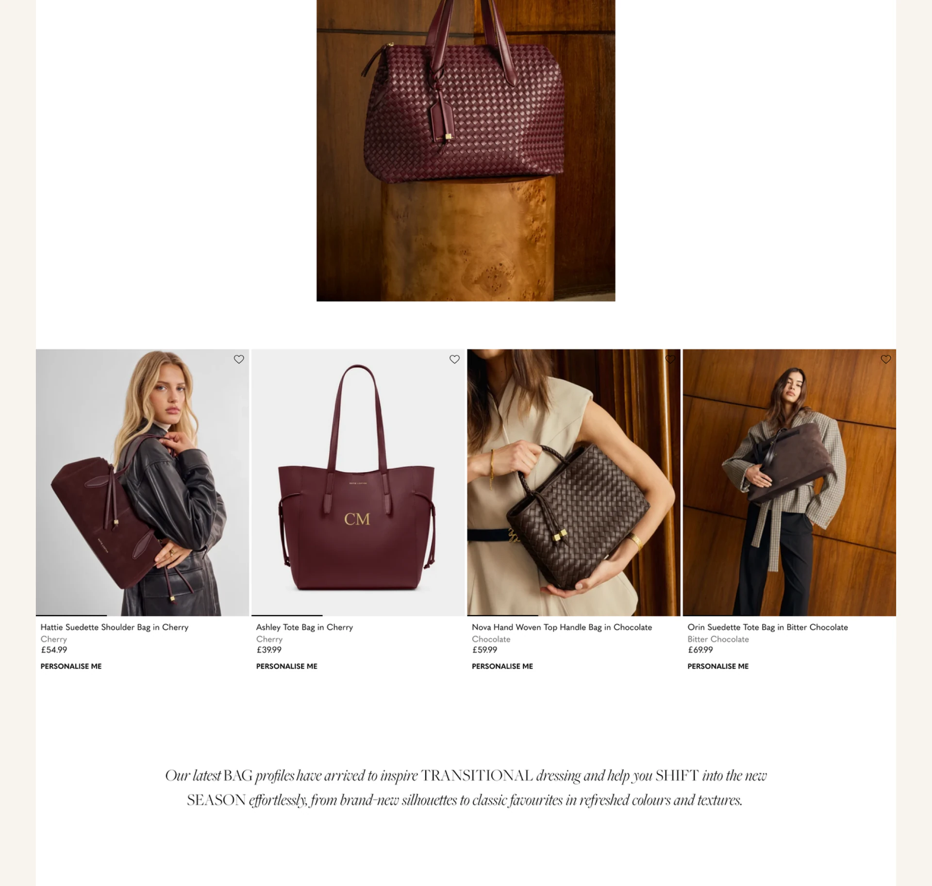 The category page, continued