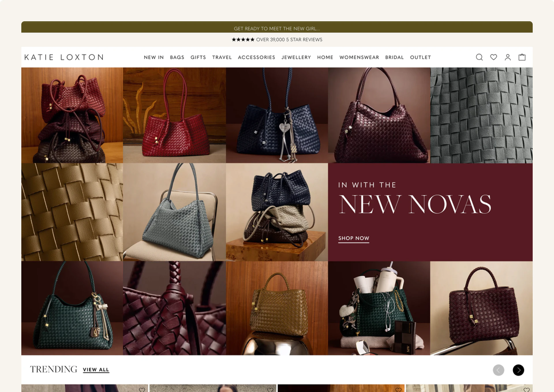 The Katie Loxton homepage