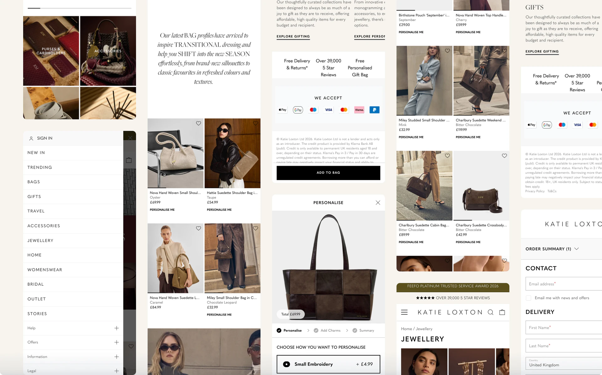 More Katie Loxton pages on mobile