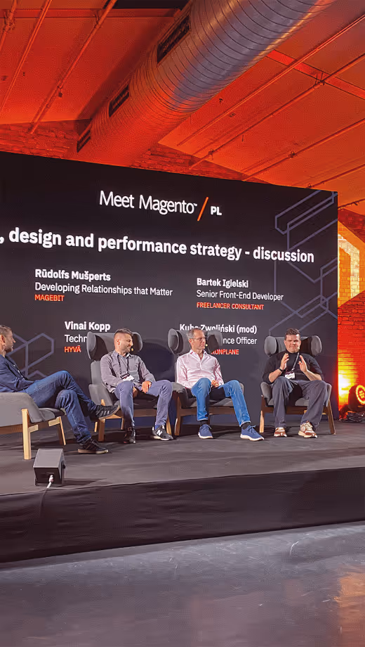 Magebit speaking at Meet Magento Poland