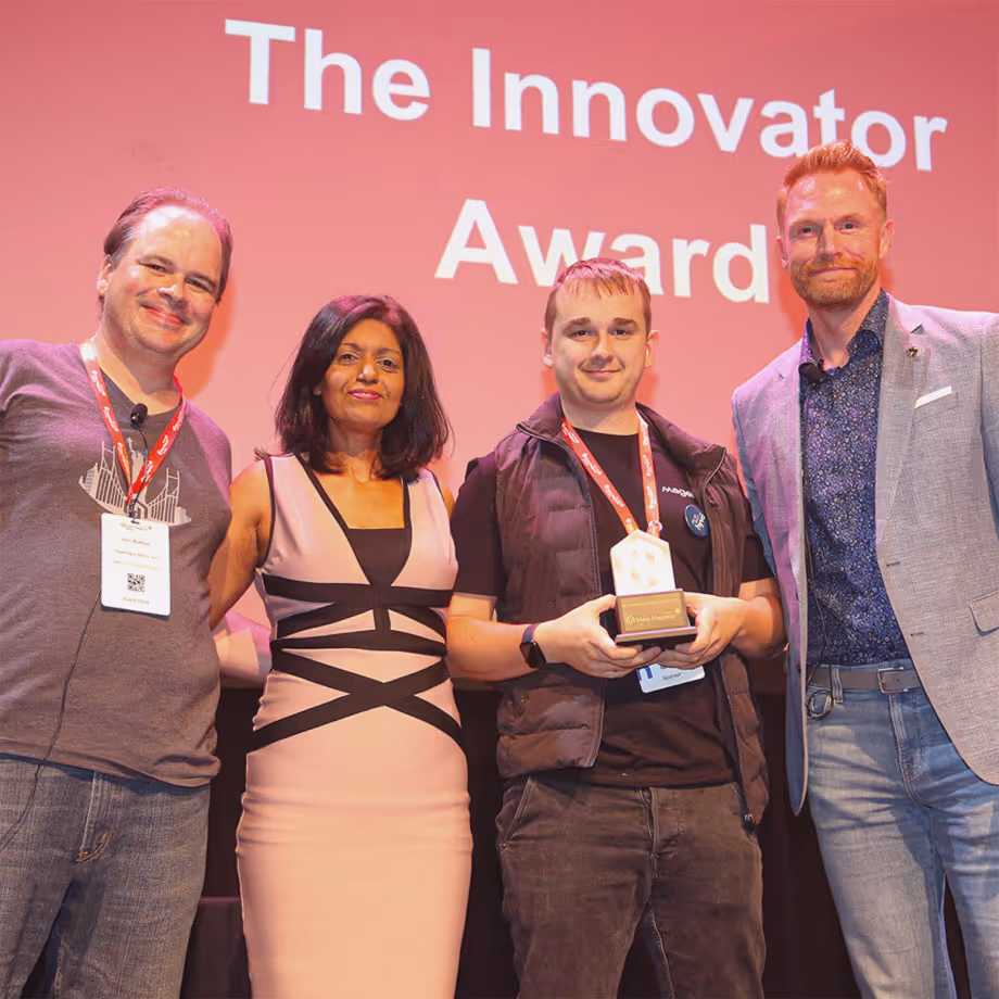 Magebit awarded the innovator award at Meet Magento NYC