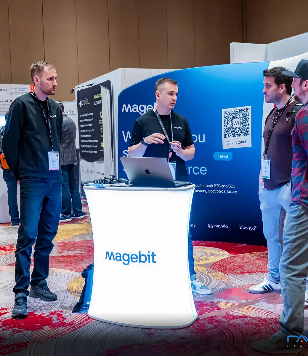 Magebit team at Meet Magento
