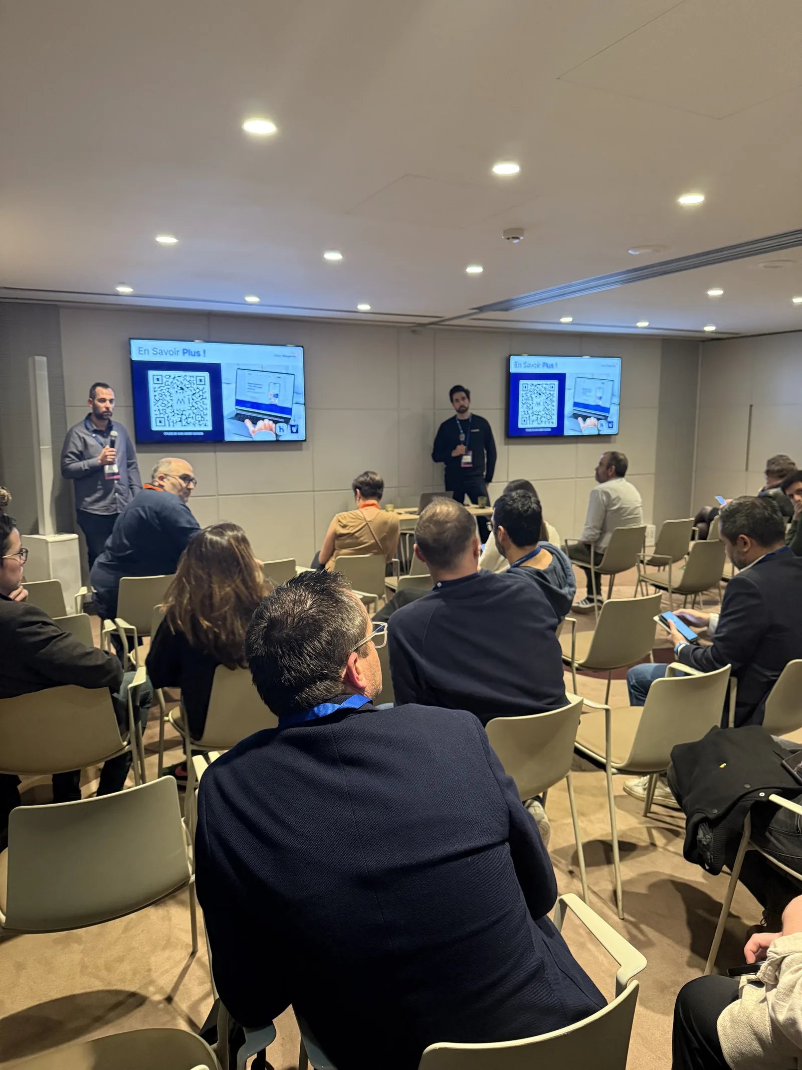 A full room for the Magebit session at Meet Magento France 2025