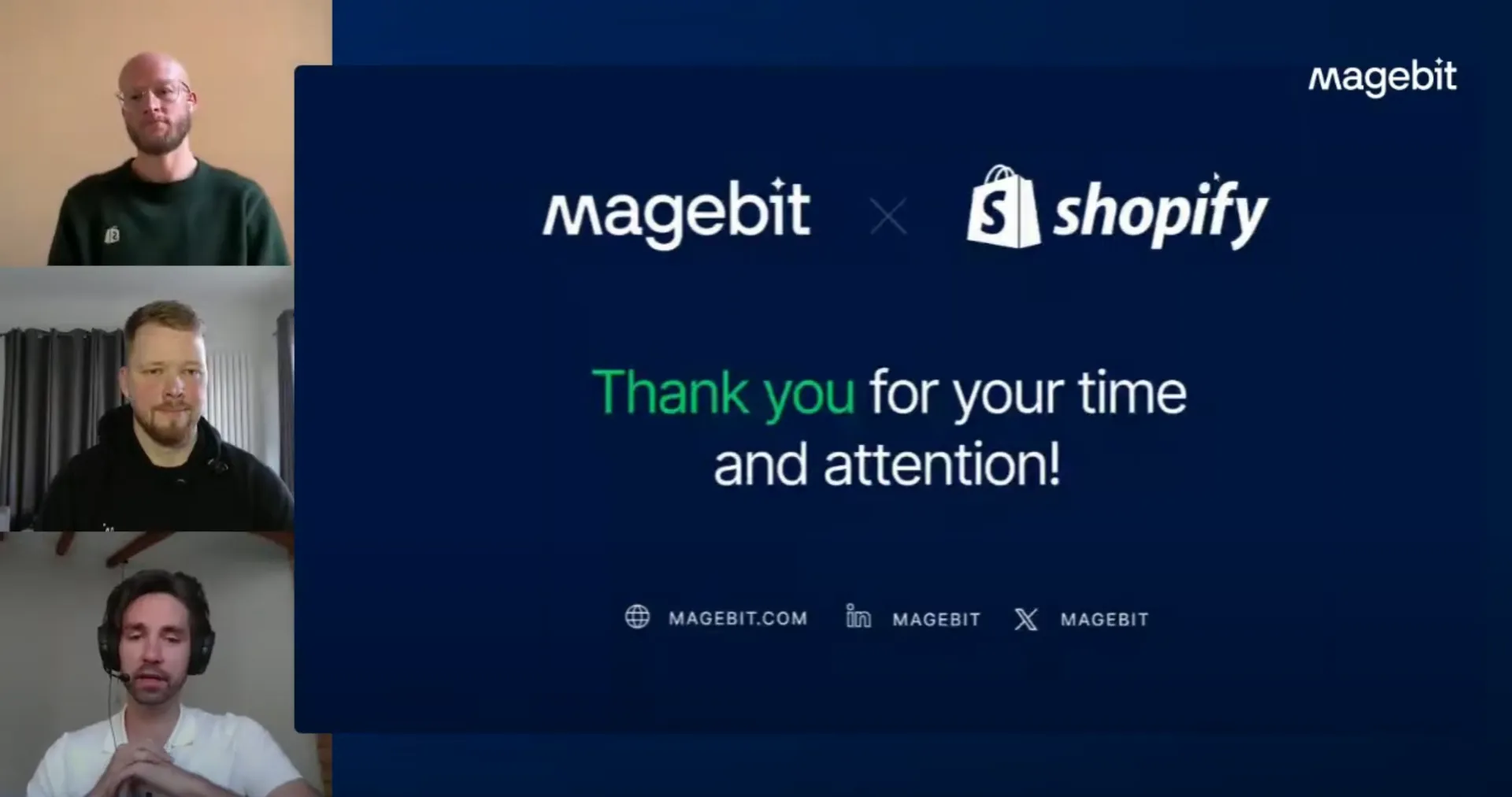 Shopify and Magebit